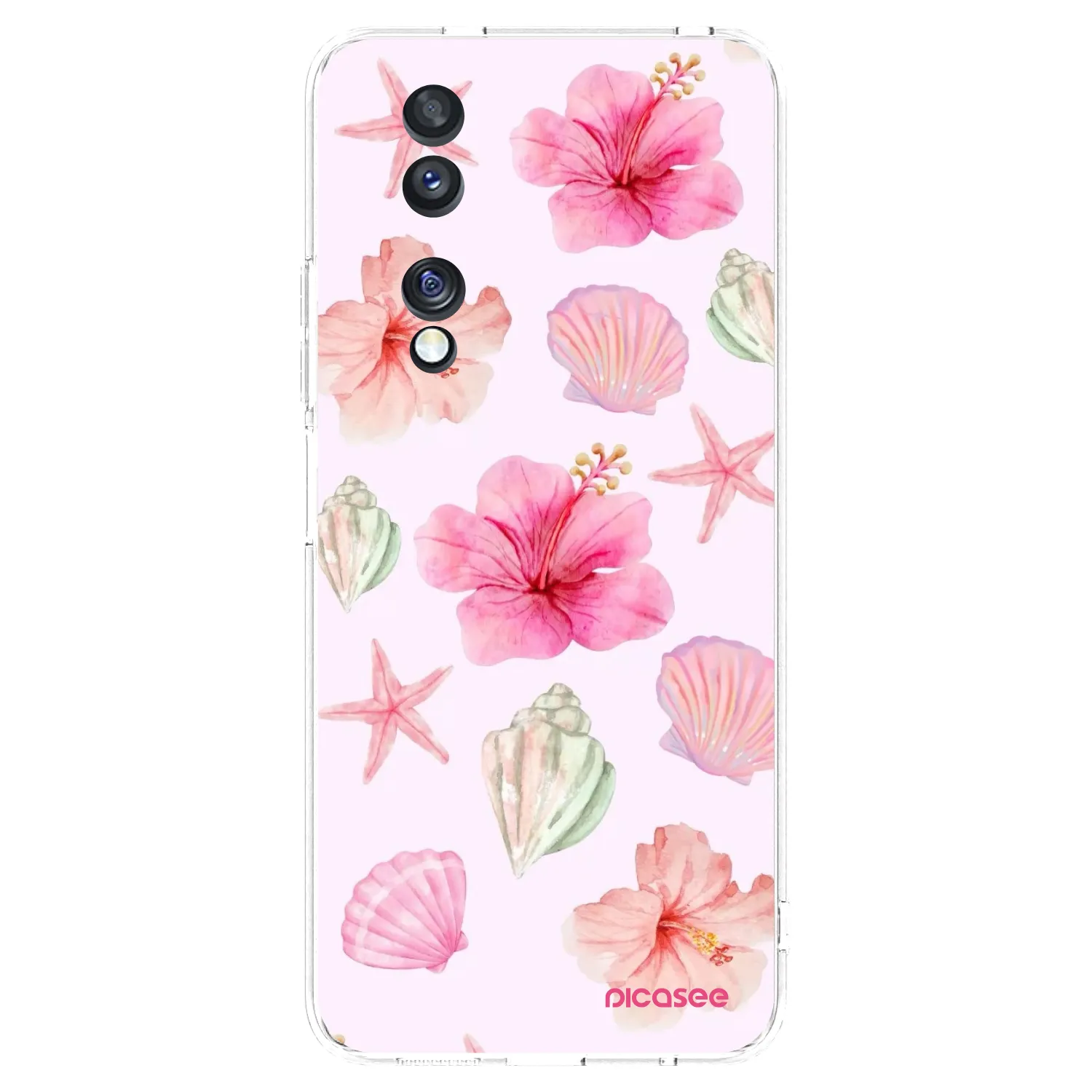 Picasee διαφανής θήκη σιλικόνης Honor 70 - Blush Lagoon