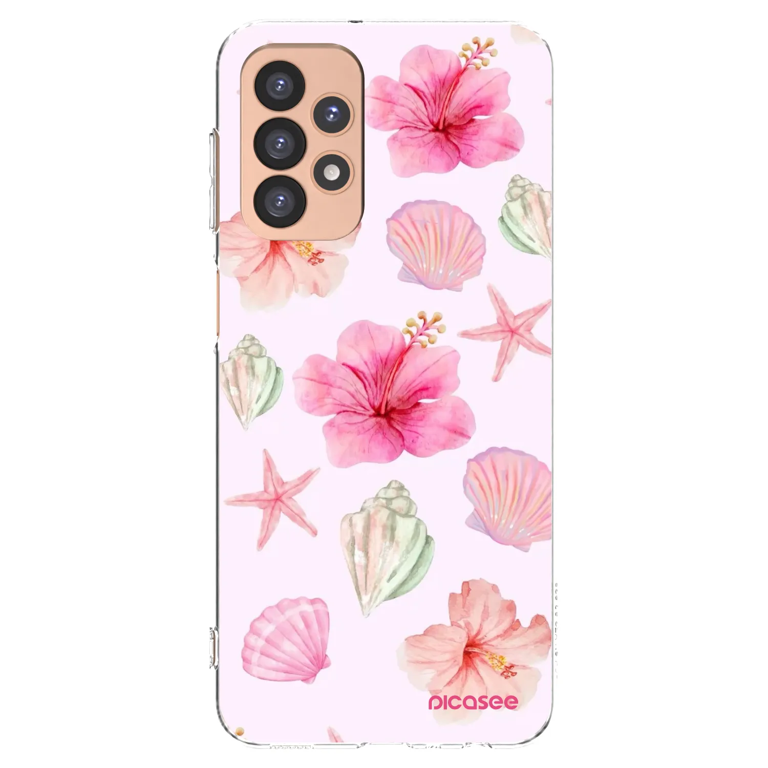 Picasee διαφανής θήκη σιλικόνης Samsung Galaxy A23 A236B 5G - Blush Lagoon