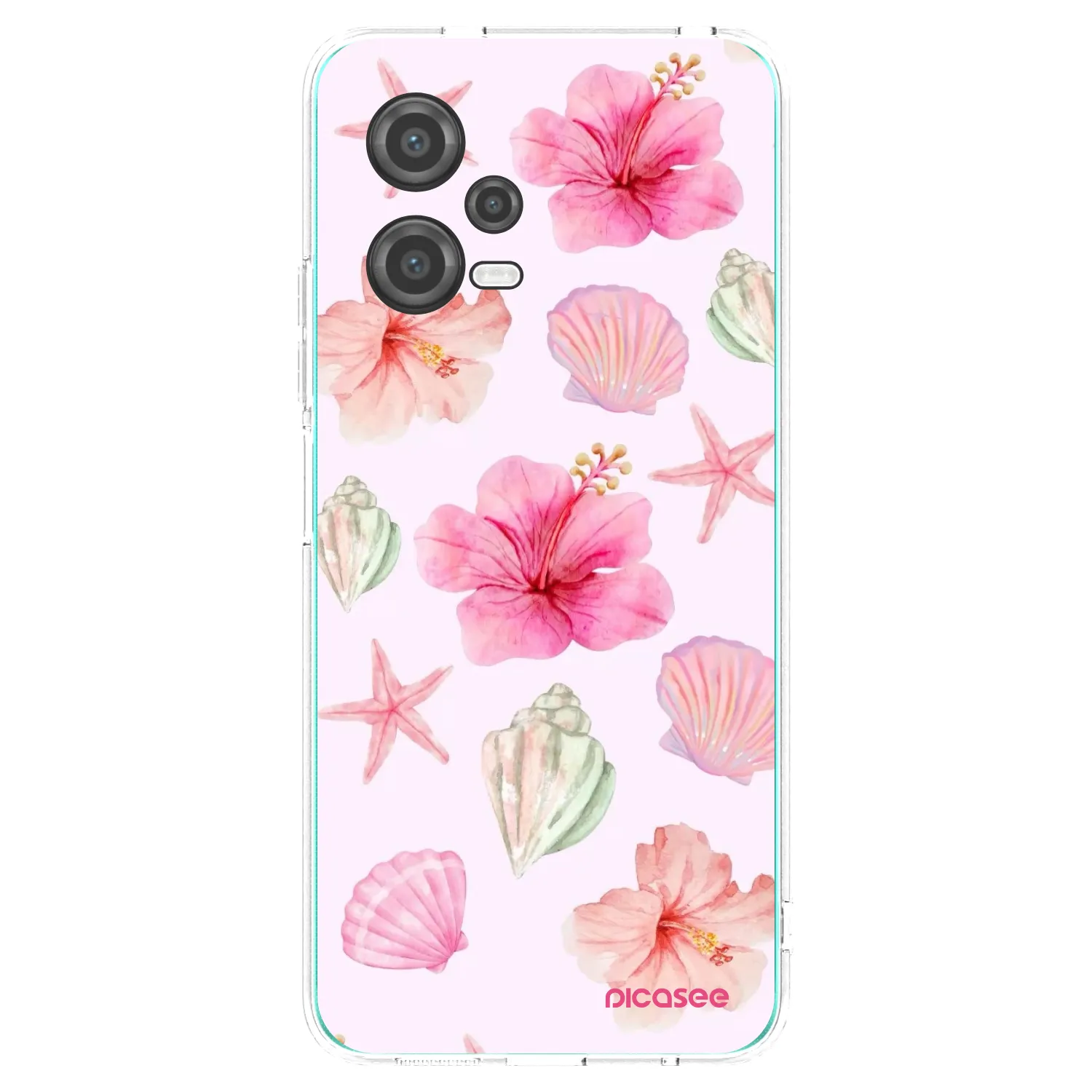 Picasee διαφανής θήκη σιλικόνης Xiaomi Poco X5 - Blush Lagoon