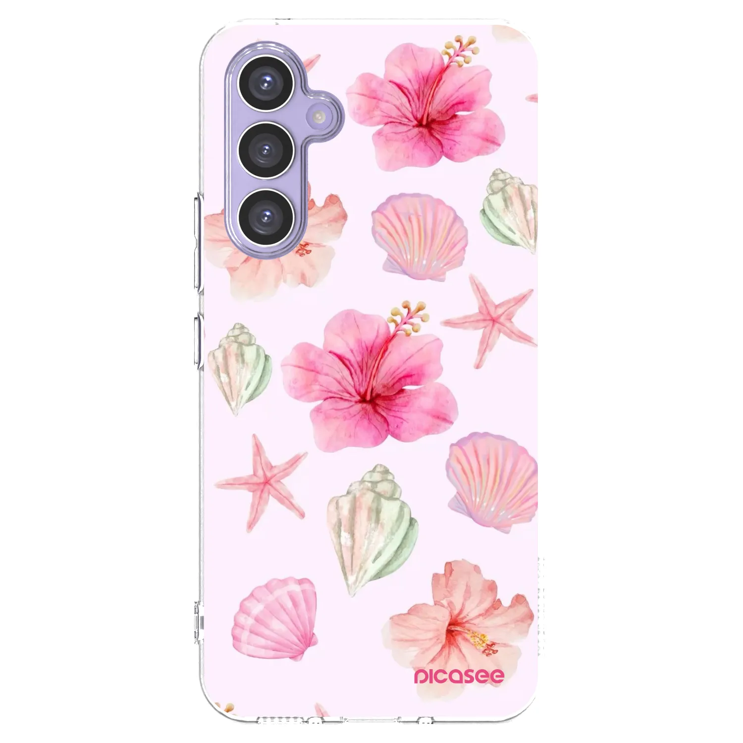 Picasee διαφανής θήκη σιλικόνης Samsung Galaxy A54 5G A546B - Blush Lagoon