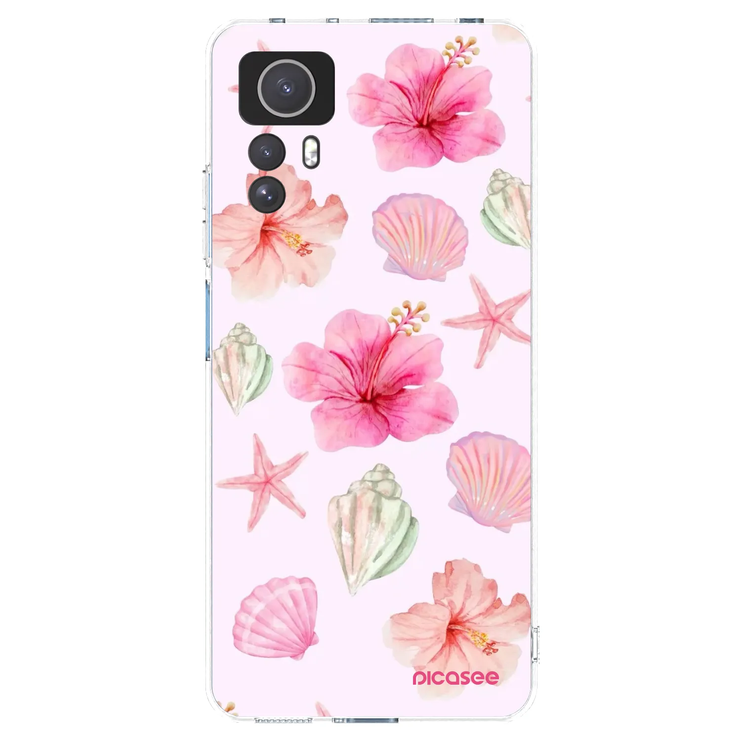 Picasee διαφανής θήκη σιλικόνης Xiaomi Redmi Note 12S - Blush Lagoon