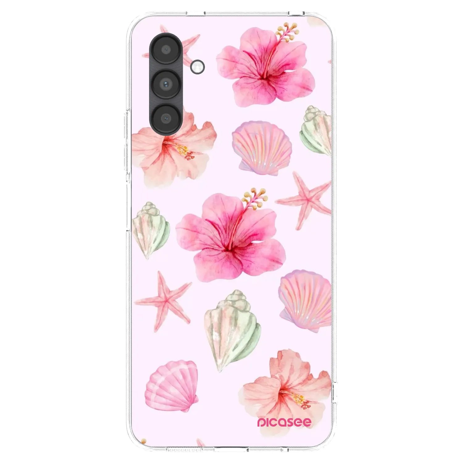 Picasee διαφανής θήκη σιλικόνης Samsung Galaxy A04s A047F - Blush Lagoon