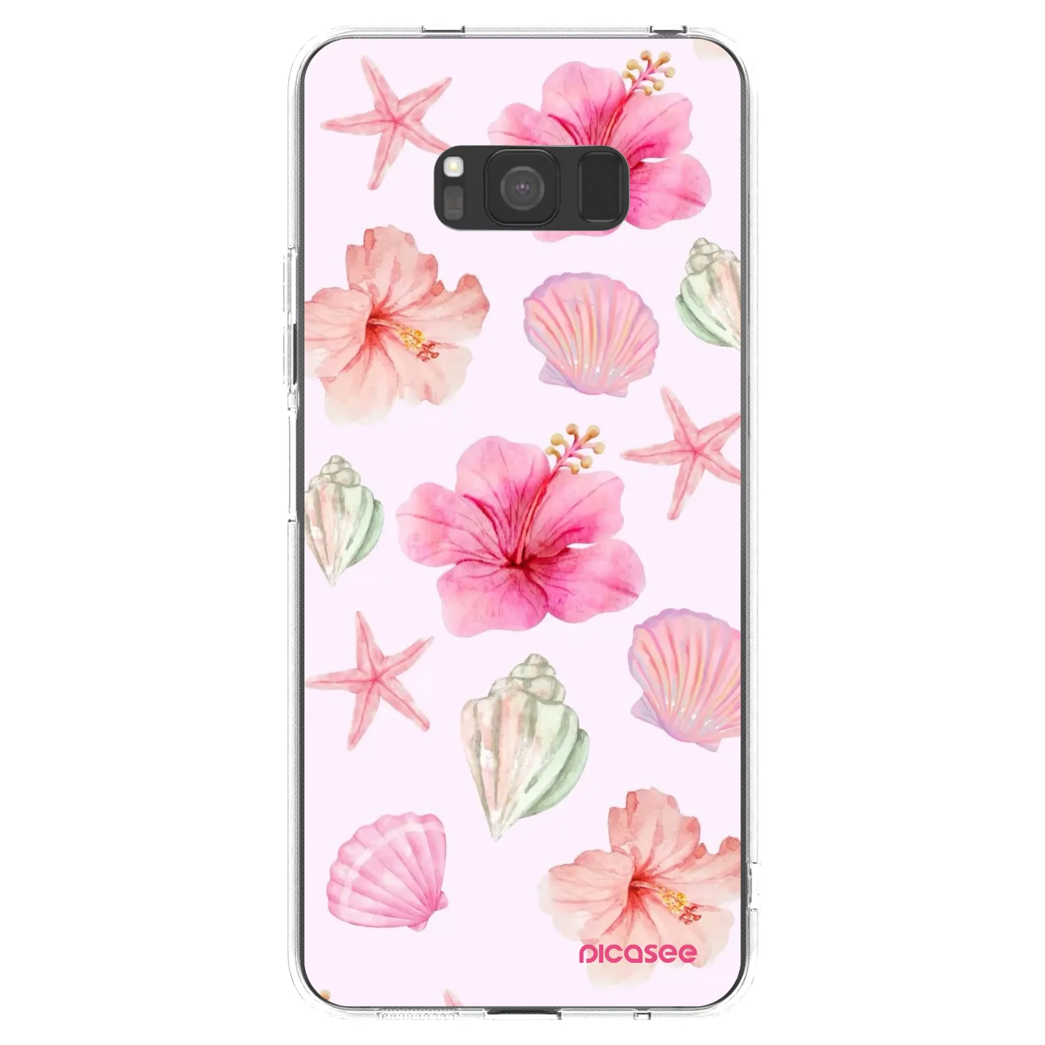 Picasee διαφανής θήκη σιλικόνης Samsung Galaxy S8 G950F - Blush Lagoon