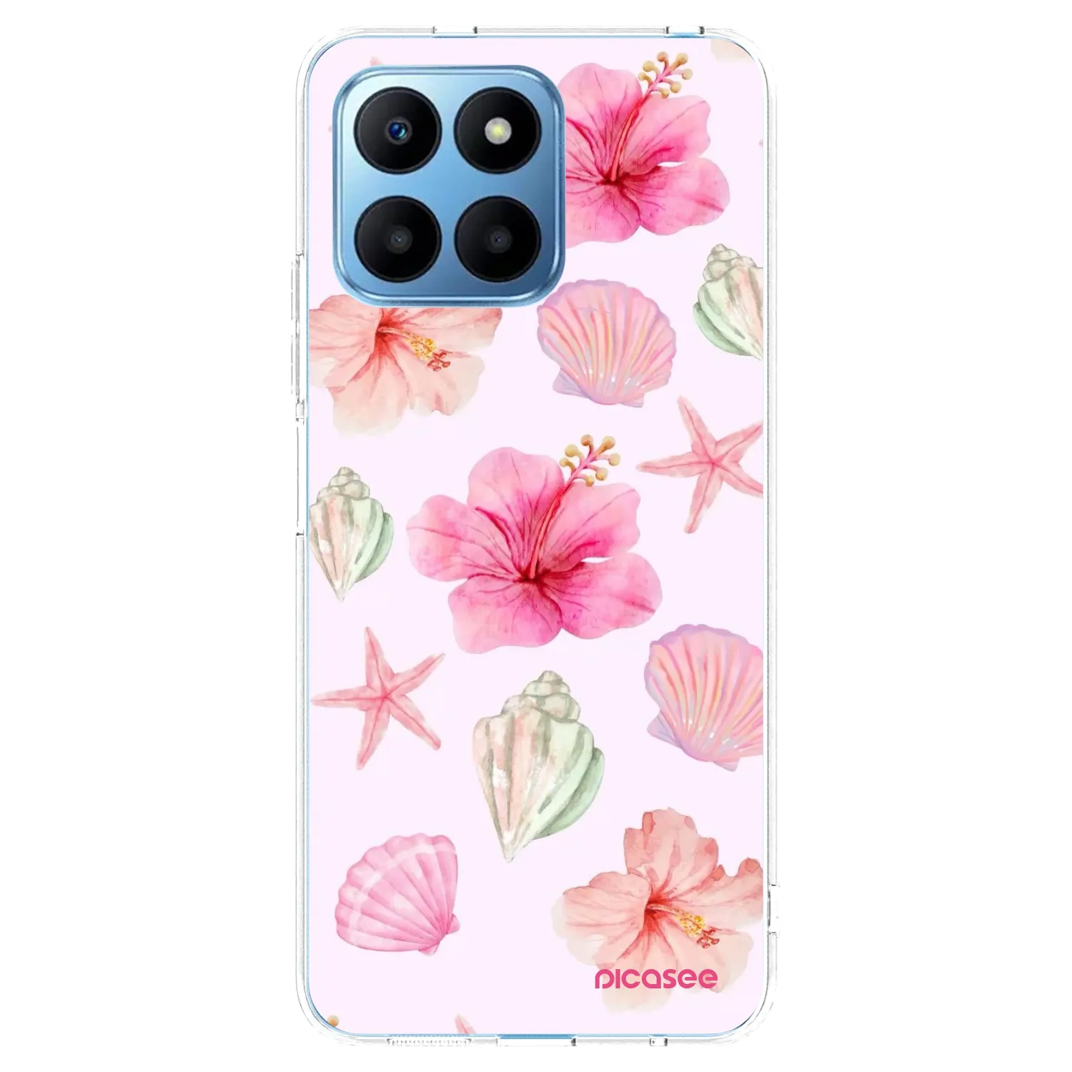 Picasee διαφανής θήκη σιλικόνης Honor 70 Lite - Blush Lagoon