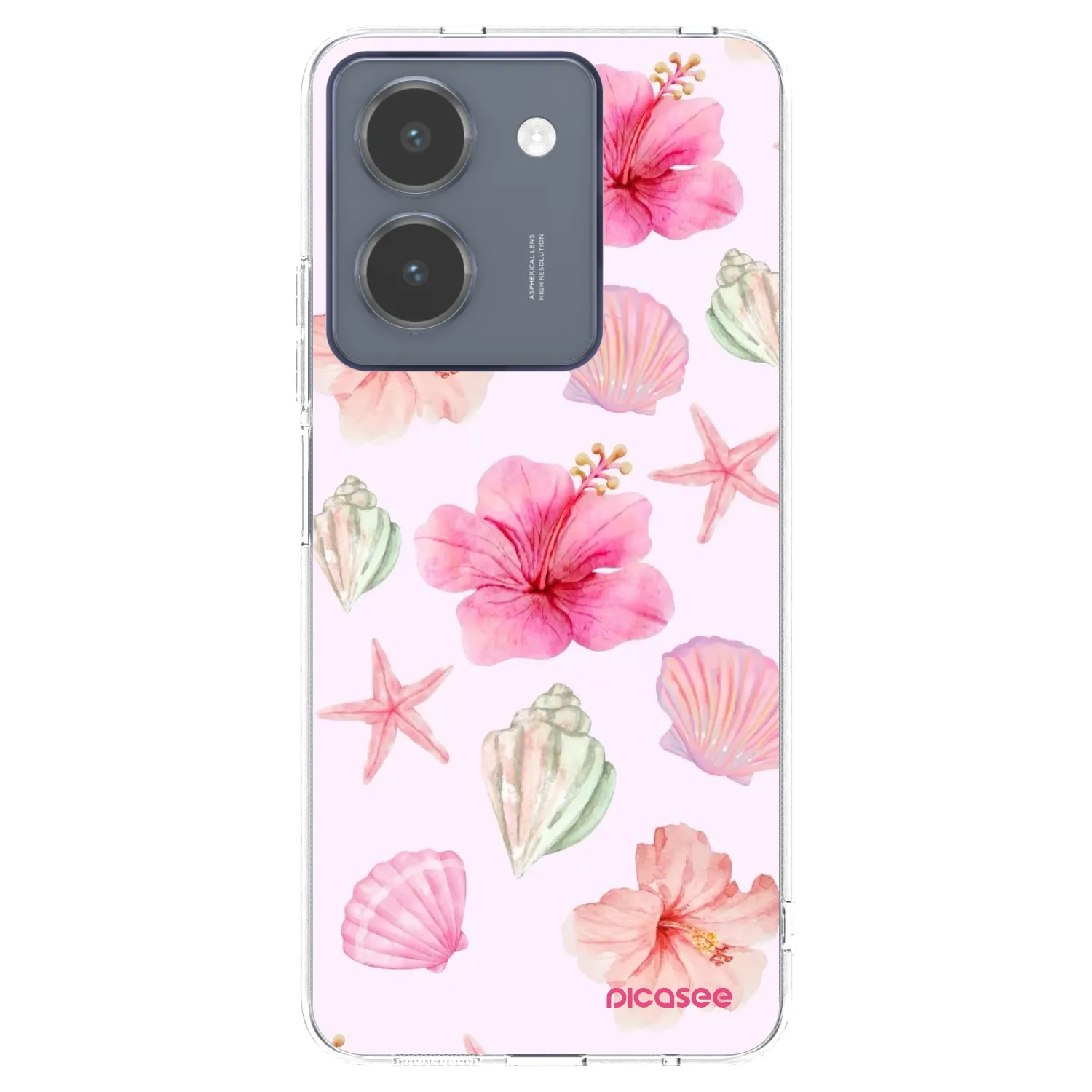 Picasee διαφανής θήκη σιλικόνης Vivo Y36 4G - Blush Lagoon
