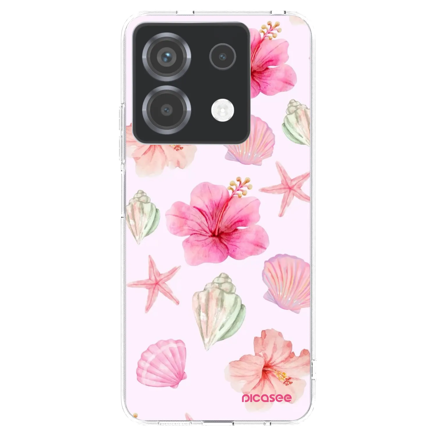 Picasee διαφανής θήκη σιλικόνης Xiaomi Poco X6 - Blush Lagoon