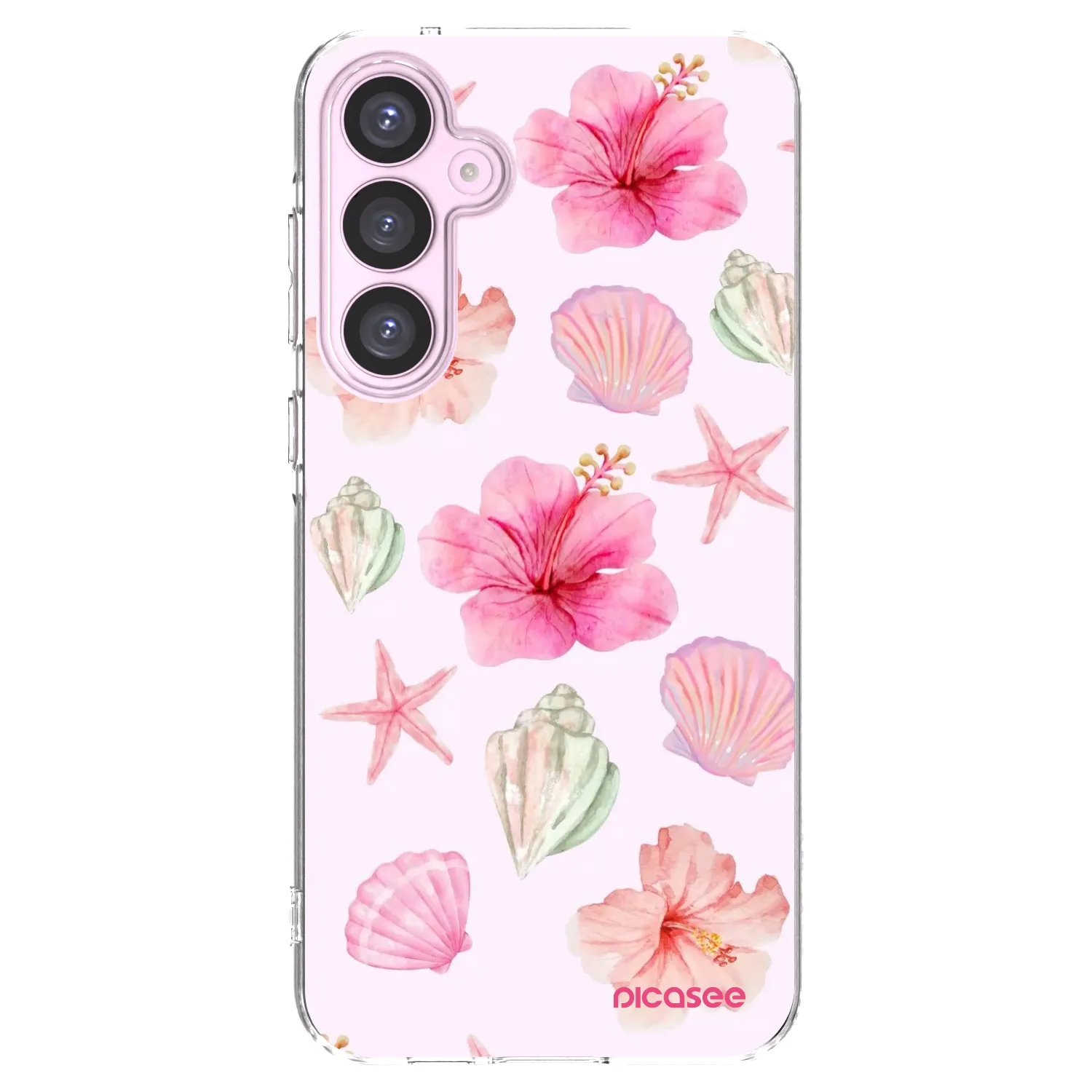Picasee διαφανής θήκη σιλικόνης Samsung Galaxy A55 5G A556B - Blush Lagoon