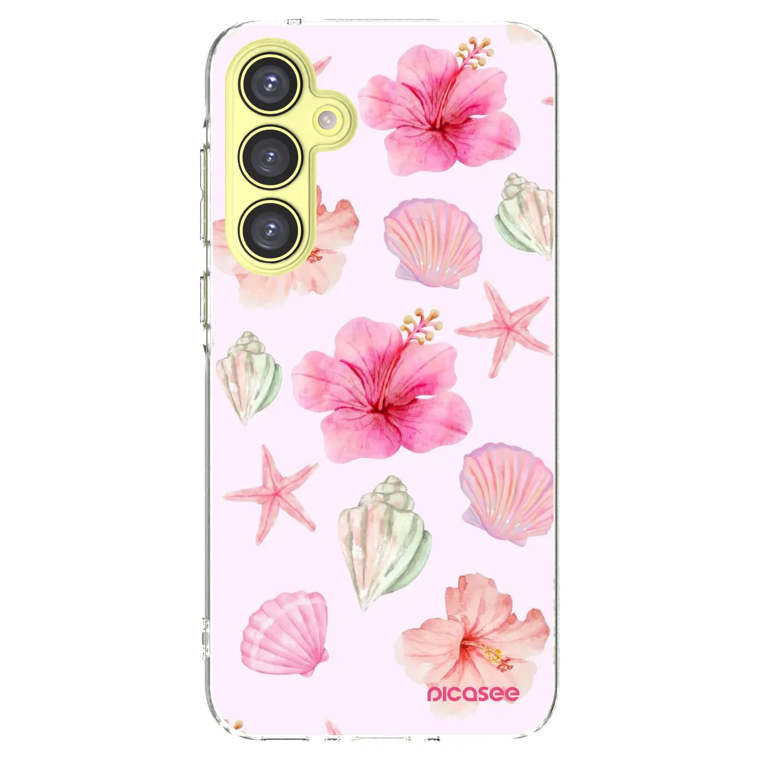 Picasee διαφανής θήκη σιλικόνης Samsung Galaxy A35 5G A356B - Blush Lagoon