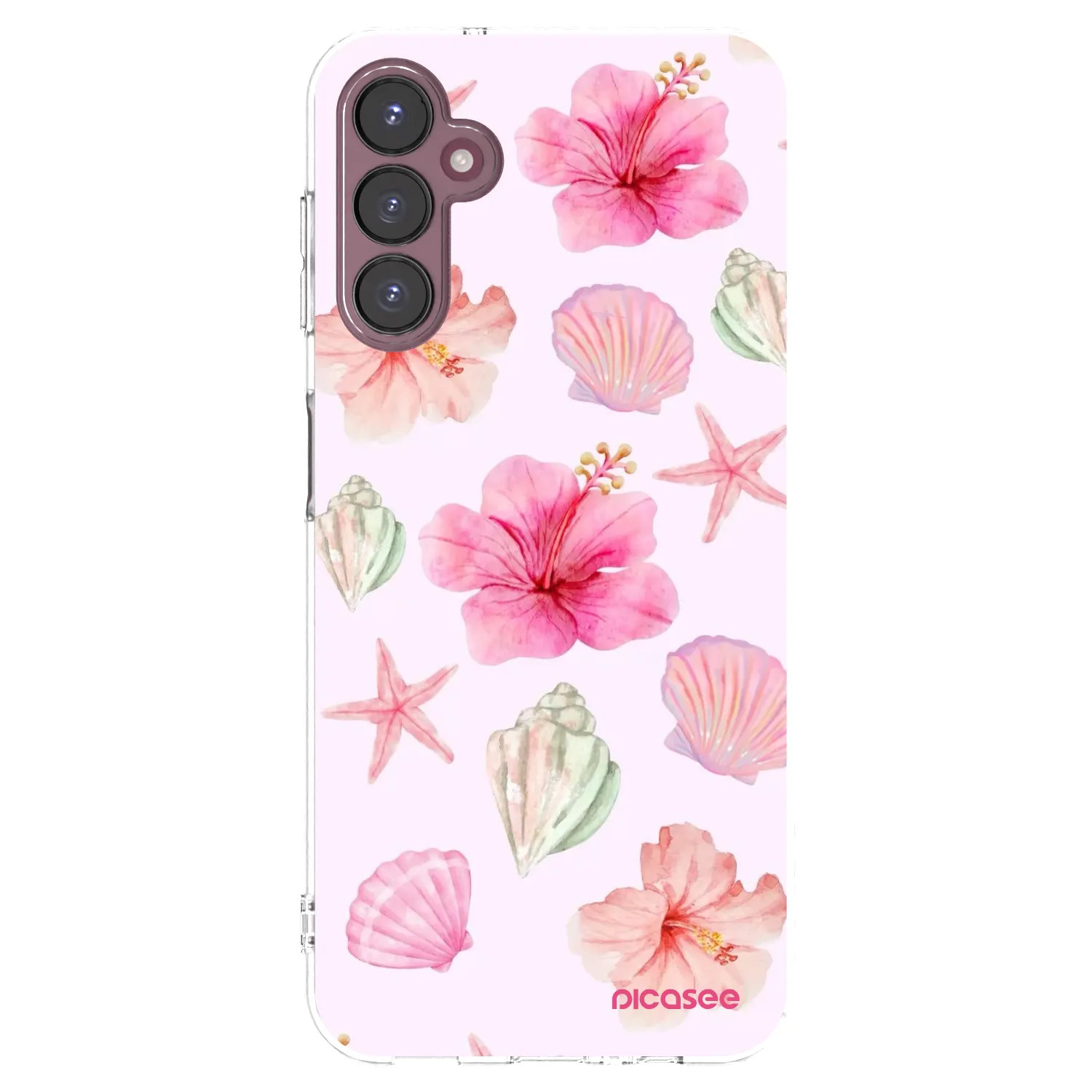 Picasee διαφανής θήκη σιλικόνης Samsung Galaxy A05s A057G - Blush Lagoon