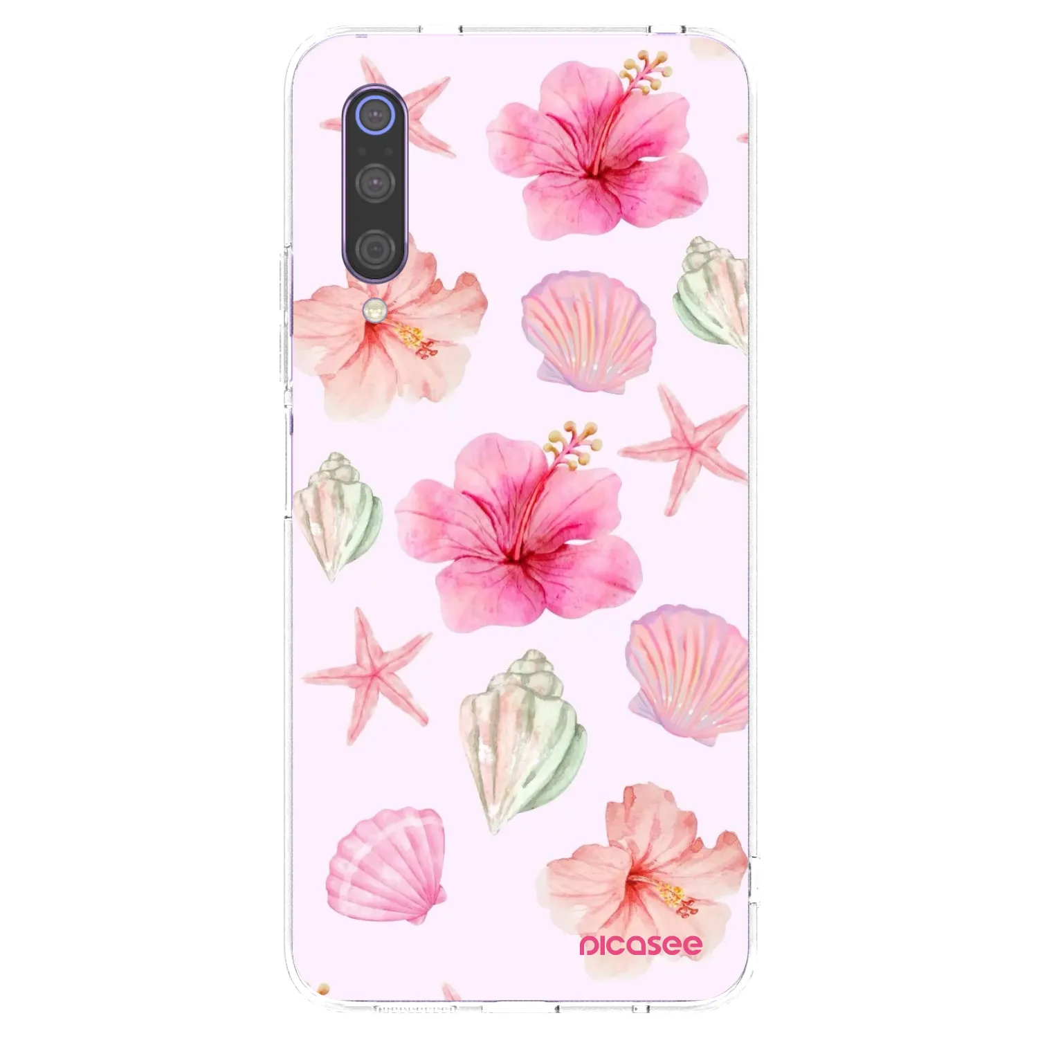 Picasee διαφανής θήκη σιλικόνης Xiaomi Mi 9 - Blush Lagoon