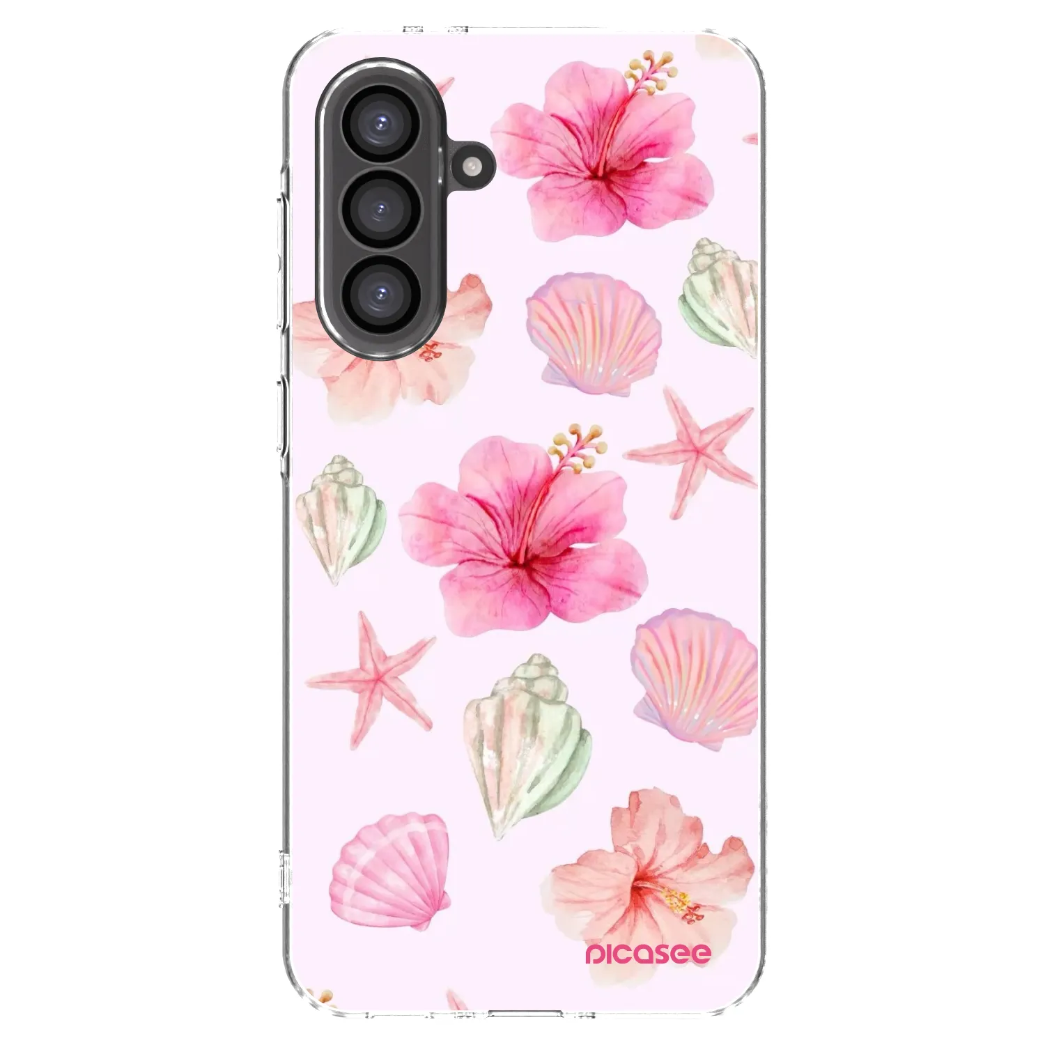 Picasee διαφανής θήκη σιλικόνης Samsung Galaxy A36 5G - Blush Lagoon