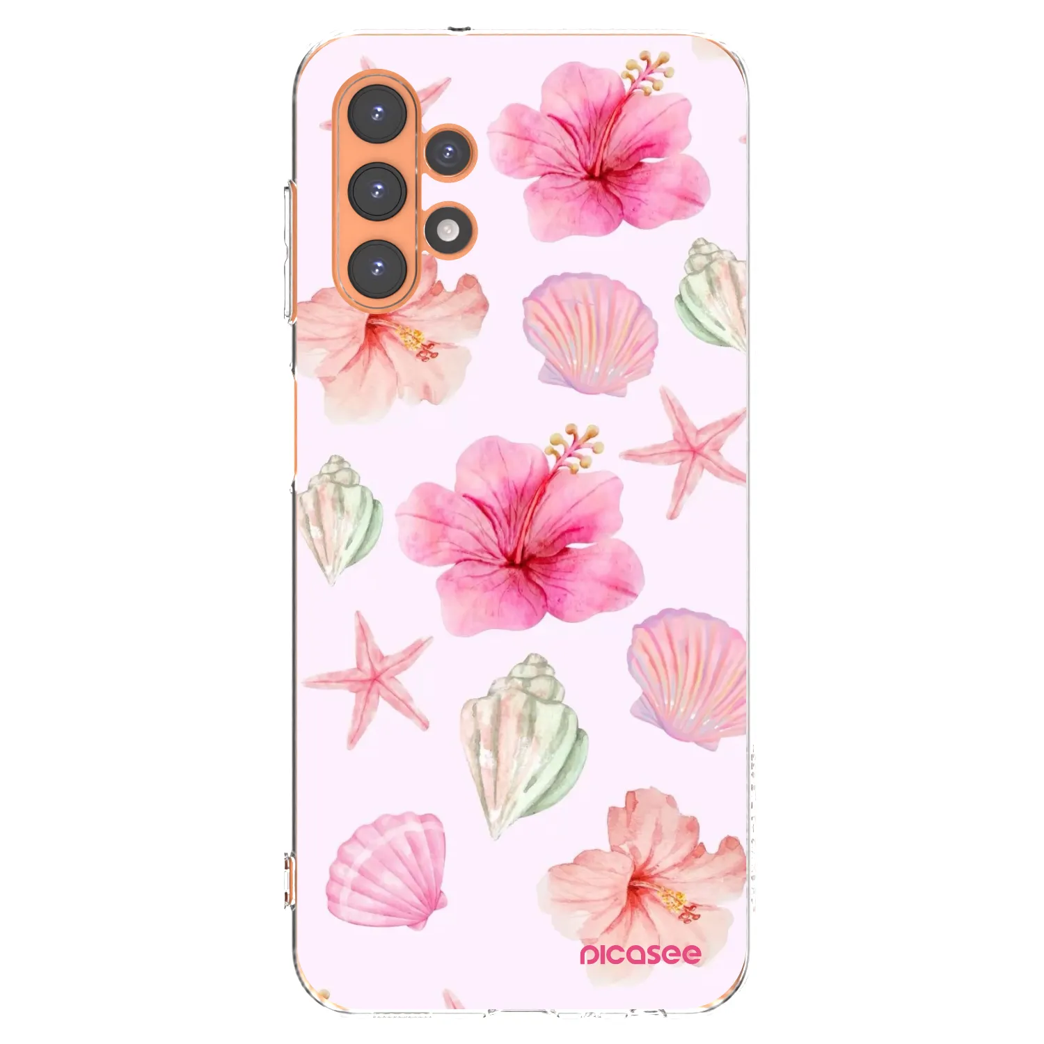 Picasee διαφανής θήκη σιλικόνης Samsung Galaxy A13 5G - Blush Lagoon