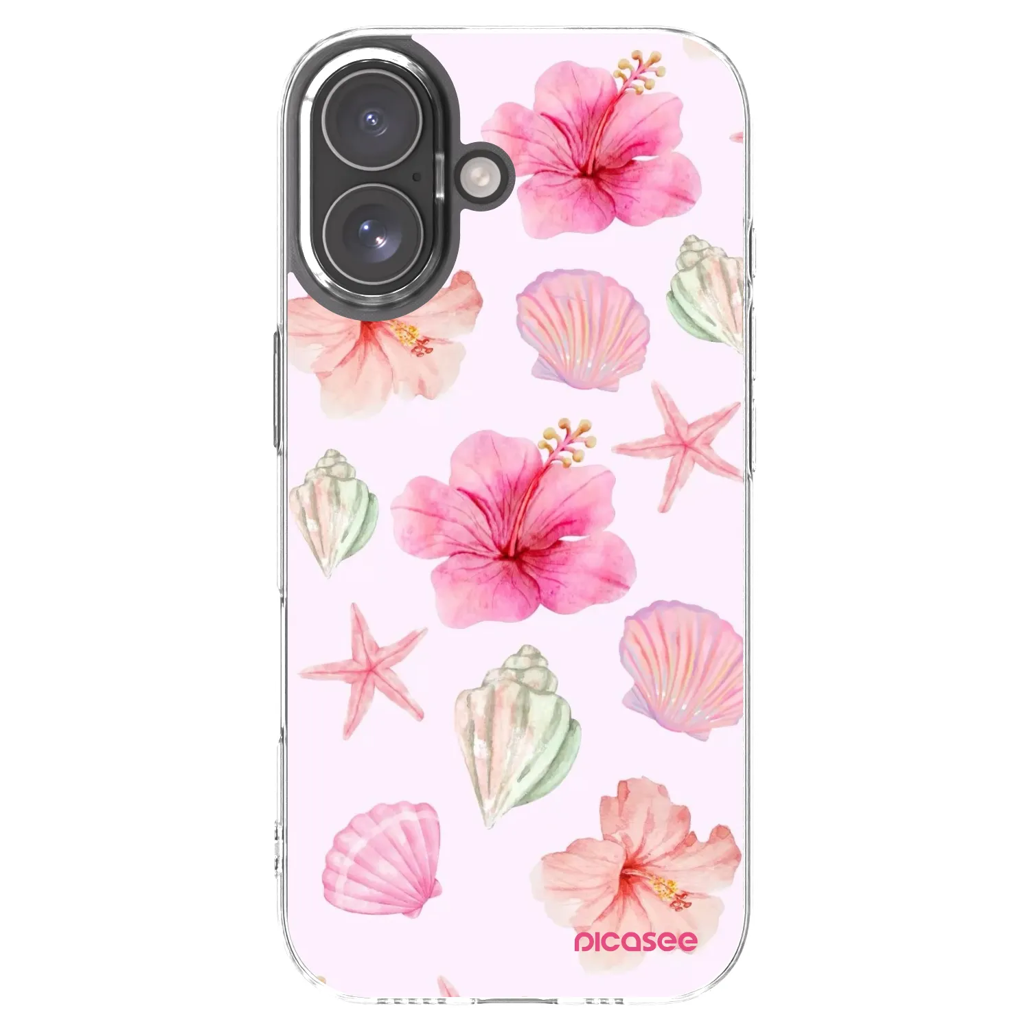 Picasee διαφανής θήκη σιλικόνης Apple iPhone 17 - Blush Lagoon
