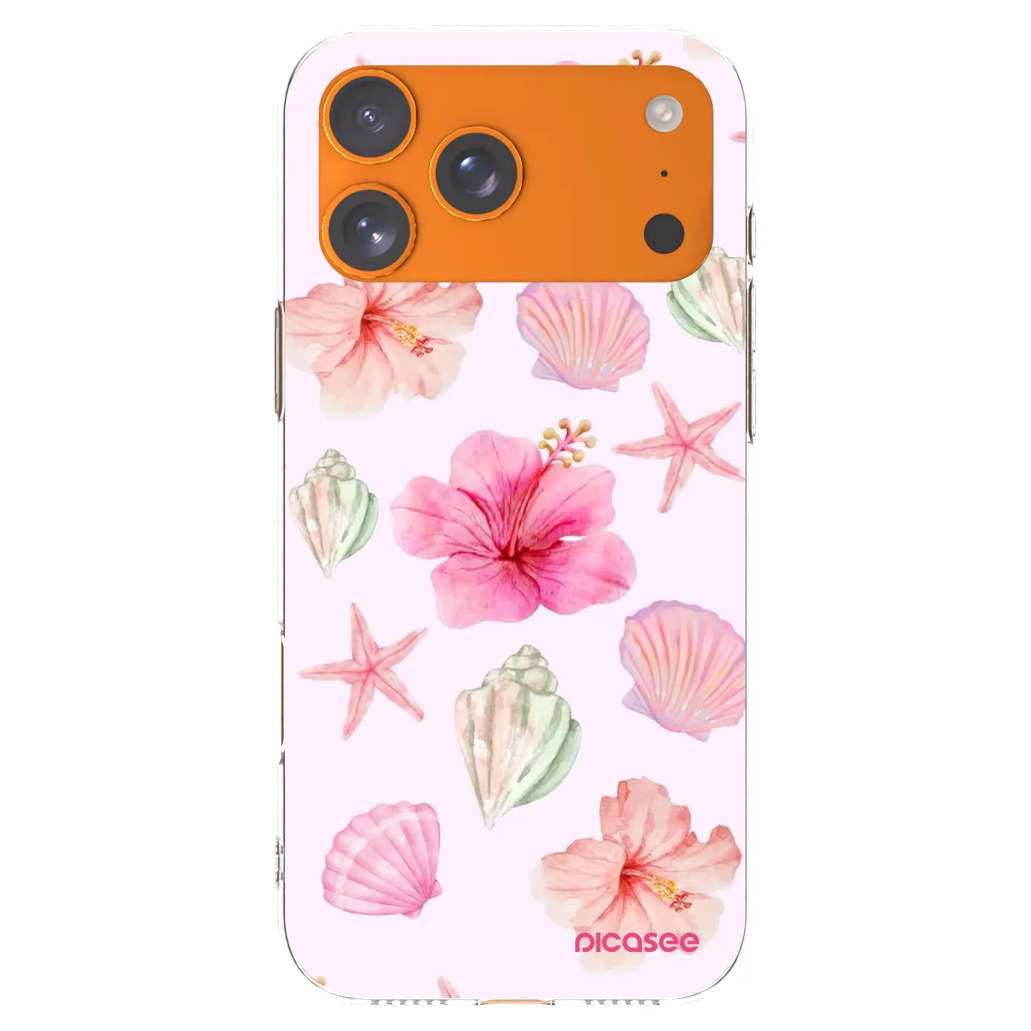 Picasee διαφανής θήκη σιλικόνης Apple iPhone 17 Pro Max - Blush Lagoon
