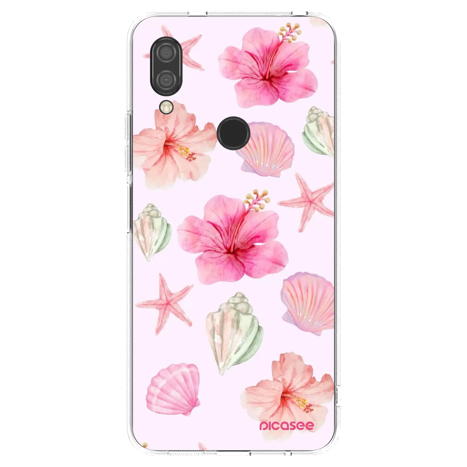 Picasee διαφανής θήκη σιλικόνης Xiaomi Redmi 7 - Blush Lagoon