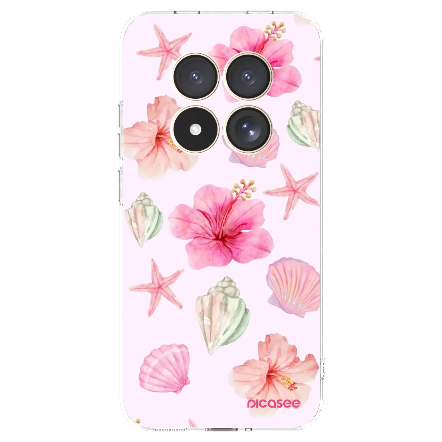 Picasee διαφανής θήκη σιλικόνης Xiaomi Redmi Note 15 Pro 4G - Blush Lagoon