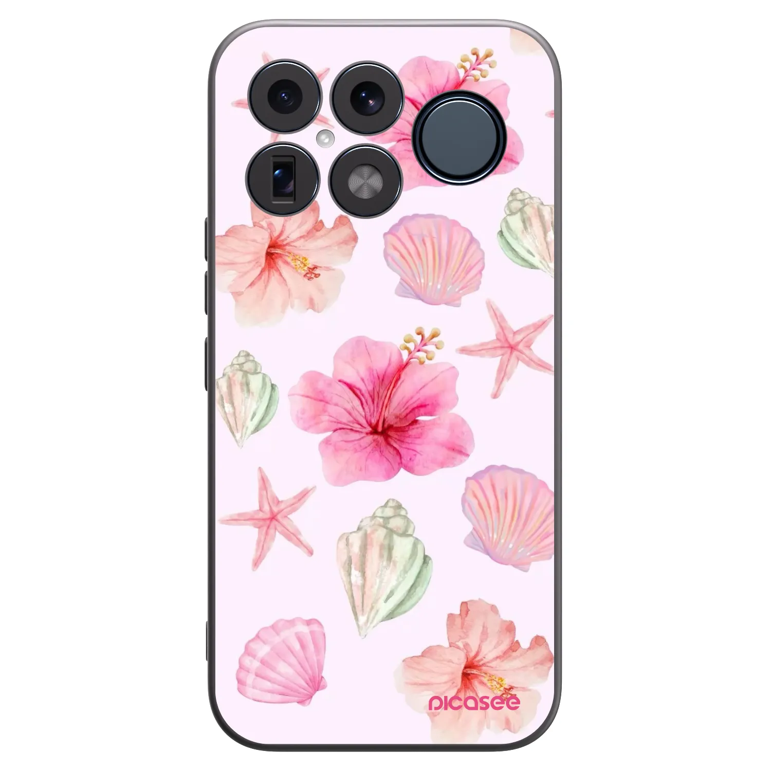 Picasee Μαύρη θήκη σιλικόνης για Xiaomi Poco F8 Ultra - Blush Lagoon