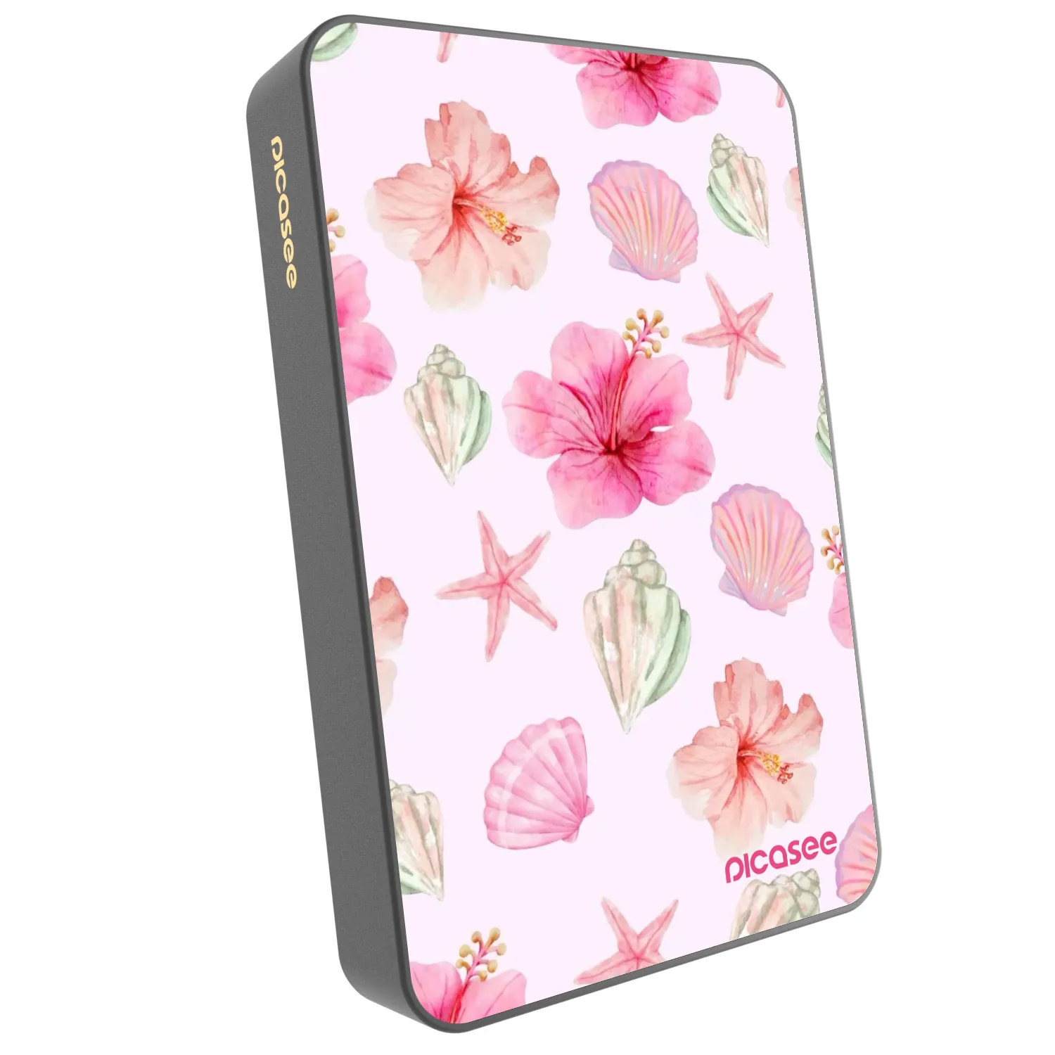Picasee Powerbank με MagSafe 10 000 mAh Γκρί - Blush Lagoon