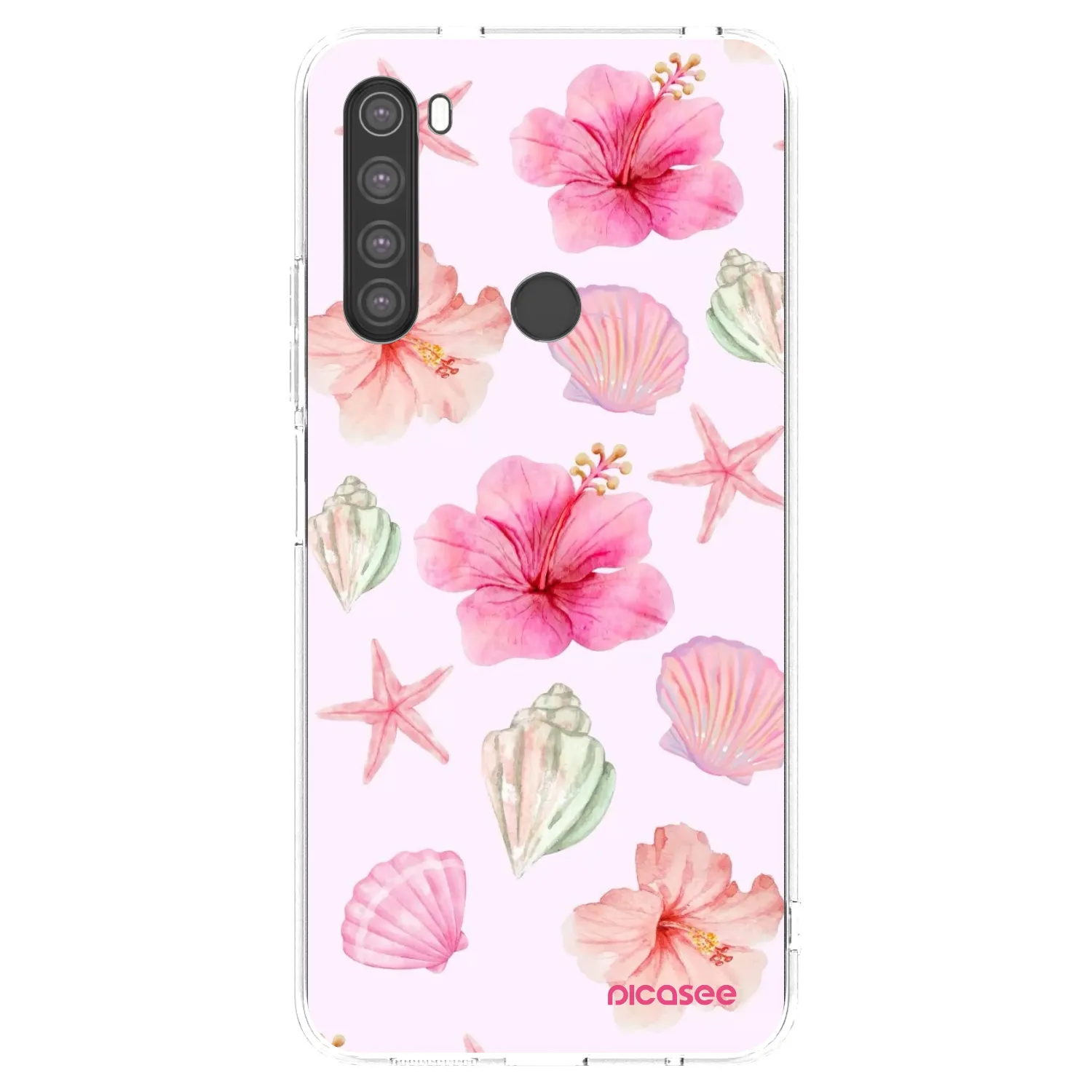 Picasee διαφανής θήκη σιλικόνης Xiaomi Redmi Note 8 - Blush Lagoon