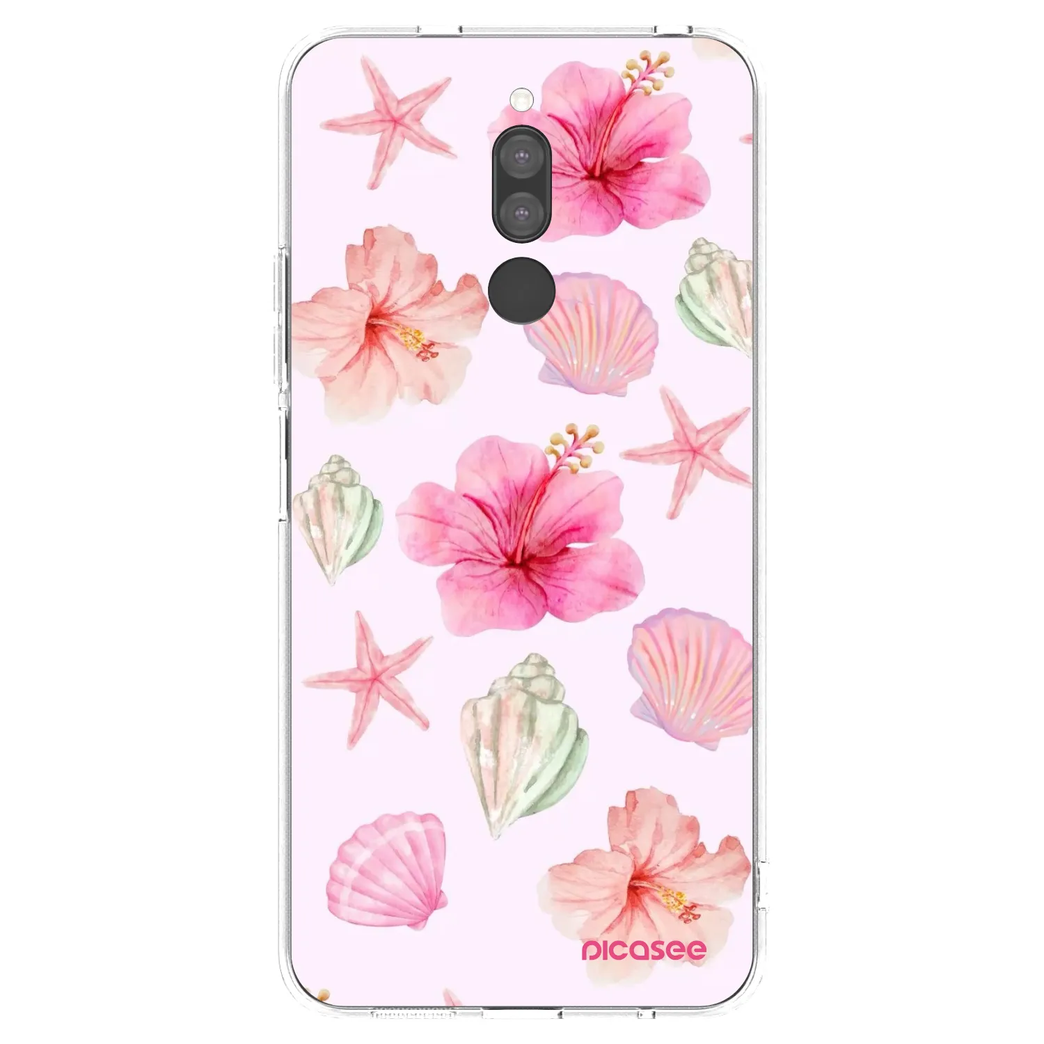Picasee διαφανής θήκη σιλικόνης Xiaomi Redmi 8 - Blush Lagoon
