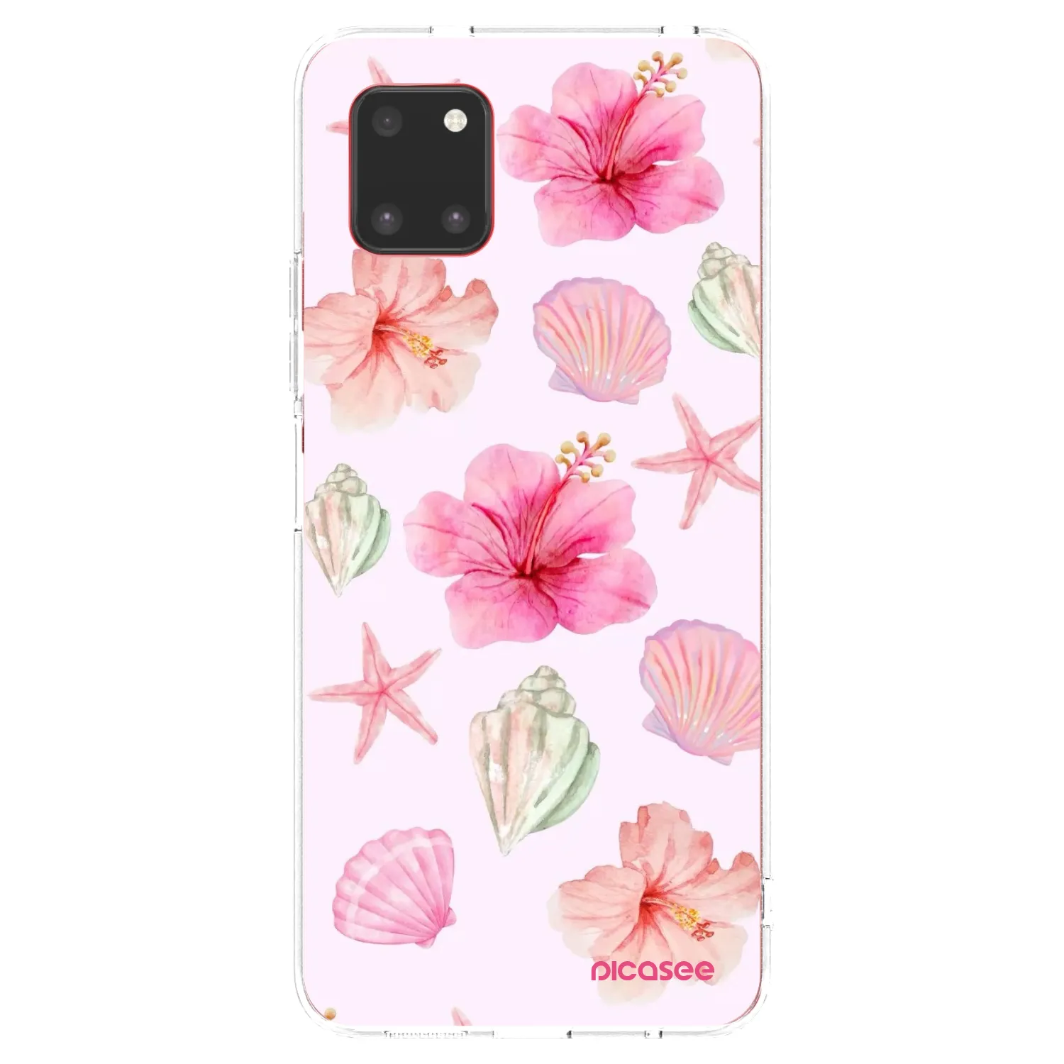 Picasee διαφανής θήκη σιλικόνης Samsung Galaxy Note 10 Lite N770F - Blush Lagoon
