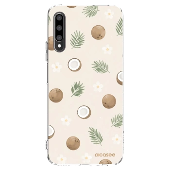 Picasee διαφανής θήκη σιλικόνης Honor 9X Pro - Coconut Breeze