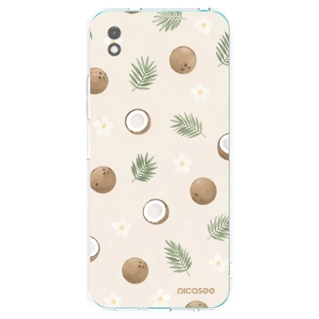 Picasee Μαύρη θήκη σιλικόνης για Xiaomi Redmi 9A - Coconut Breeze