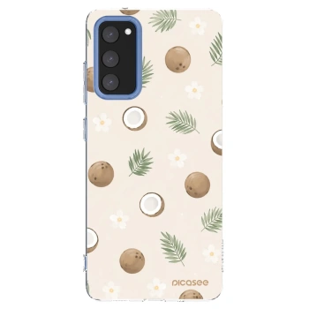 Picasee διαφανής θήκη σιλικόνης Samsung Galaxy S20 FE - Coconut Breeze