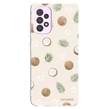 Picasee διαφανής θήκη σιλικόνης Samsung Galaxy A32 5G A326B - Coconut Breeze