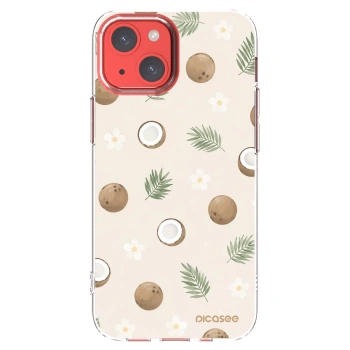 Picasee διαφανής θήκη σιλικόνης Apple iPhone 13 mini - Coconut Breeze