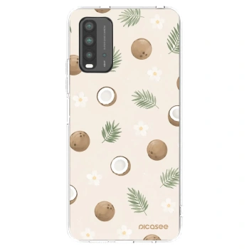 Picasee διαφανής θήκη σιλικόνης Xiaomi Redmi 9T - Coconut Breeze