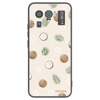 Picasee Μαύρη θήκη σιλικόνης για Xiaomi Mi 11 Ultra - Coconut Breeze