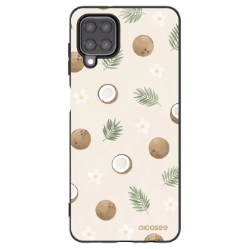 Picasee Μαύρη θήκη σιλικόνης για Samsung Galaxy M12 M127F - Coconut Breeze