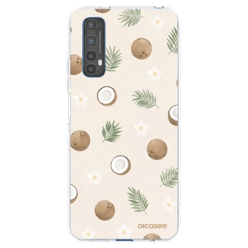Picasee διαφανής θήκη σιλικόνης Realme 7 - Coconut Breeze
