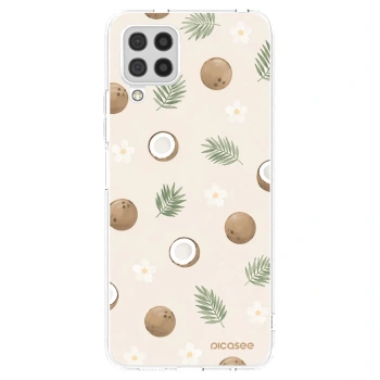 Picasee διαφανής θήκη σιλικόνης Samsung Galaxy A22 A225F 4G - Coconut Breeze