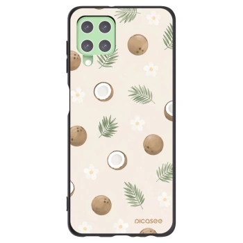 Picasee Μαύρη θήκη σιλικόνης για Samsung Galaxy A22 A225F 4G - Coconut Breeze