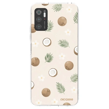 Picasee διαφανής θήκη σιλικόνης Xiaomi Poco M3 Pro 5G - Coconut Breeze