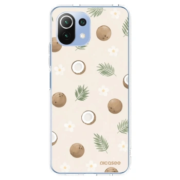 Picasee διαφανής θήκη σιλικόνης Xiaomi 11 Lite 5G NE - Coconut Breeze