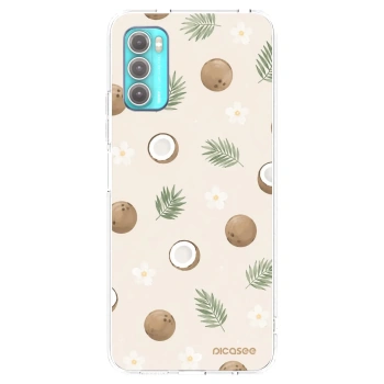 Picasee διαφανής θήκη σιλικόνης Motorola Moto G60 - Coconut Breeze