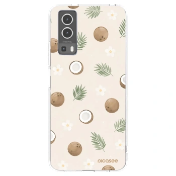 Picasee διαφανής θήκη σιλικόνης Vivo Y72 5G - Coconut Breeze