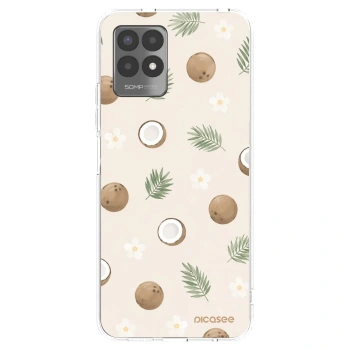Picasee διαφανής θήκη σιλικόνης Realme 8i - Coconut Breeze