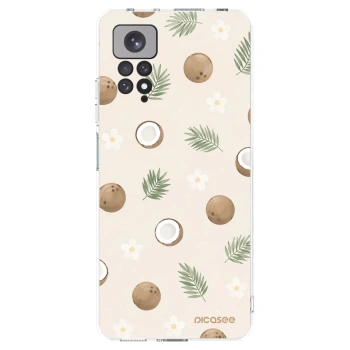 Picasee διαφανής θήκη σιλικόνης Xiaomi Redmi Note 11 - Coconut Breeze