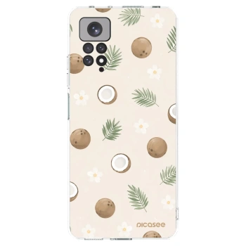 Picasee διαφανής θήκη σιλικόνης Xiaomi Redmi Note 11S 4G - Coconut Breeze