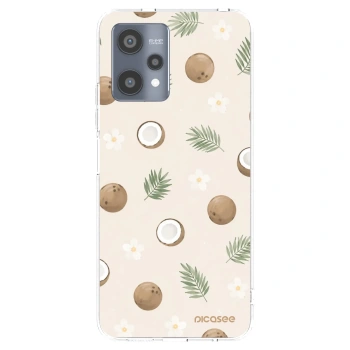 Picasee διαφανής θήκη σιλικόνης Realme 9 Pro 5G - Coconut Breeze