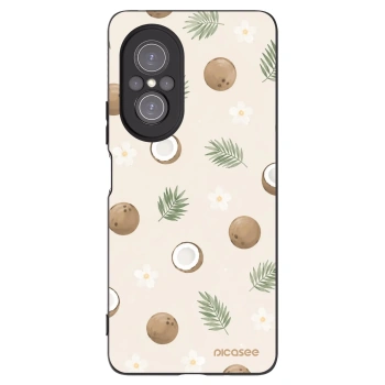 Picasee Μαύρη θήκη σιλικόνης για Huawei Nova 9 SE - Coconut Breeze