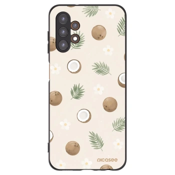 Picasee Μαύρη θήκη σιλικόνης για Samsung Galaxy A13 4G A135 - Coconut Breeze