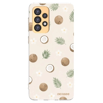 Picasee διαφανής θήκη σιλικόνης Samsung Galaxy A33 5G A336 - Coconut Breeze