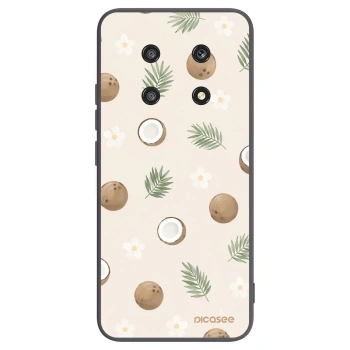 Picasee Μαύρη θήκη σιλικόνης για Honor Magic4 Lite 5G - Coconut Breeze