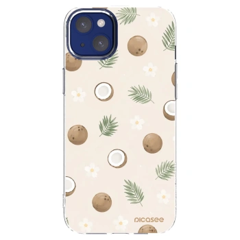 Picasee διαφανής θήκη σιλικόνης Apple iPhone 14 Plus - Coconut Breeze