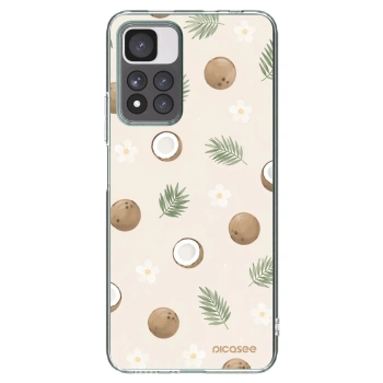 Picasee διαφανής θήκη σιλικόνης Xiaomi Redmi Note 11 Pro+ 5G - Coconut Breeze